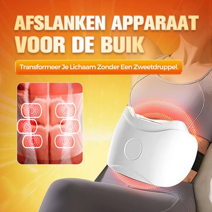 Elektrische draadloze buikmassager voor vetverbranding en spijsvertering