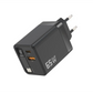 65W snellaad telefoonoplaadblok met uitschuifbare 80 cm Type-C kabel