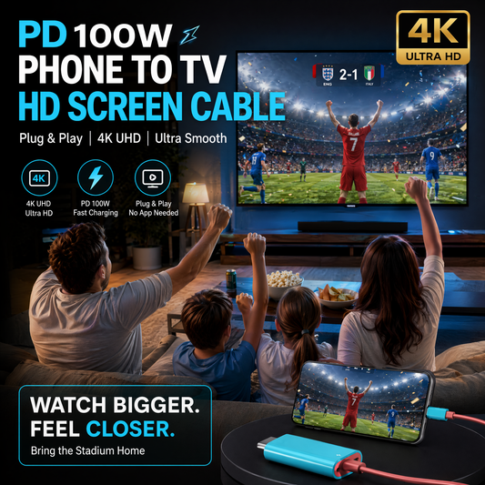Stop met turen alsof je een arendsoog nodig hebt! Deze 2m USB-C naar HDMI-kabel met PD tovert je Switch, tablet of telefoon om in een volwaardige console – spelen en opladen tegelijk, zonder lag!