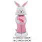 🎁PAASAANBIEDING: 50% KORTING!🐰🎉 Reusachtige 3D-ballon in de vorm van een konijn die vanzelf blijft staan. Feestelijke vreugde