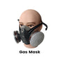 🔥Beperkte korting van 50%!🔥Geactiveerd koolstof antistof gasmasker met dubbele tank