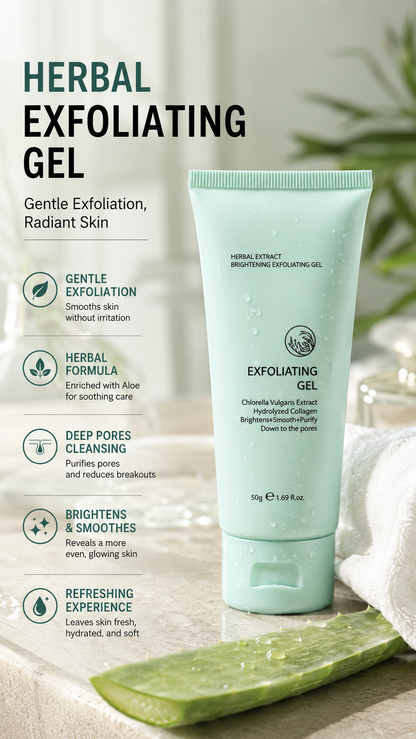 🥳2026 HOT SALE🥳💞50K+ VERKOCHT!💥👵🌸 50% KORTING! Kruidenextract Verhelderende Exfoliërende Gel