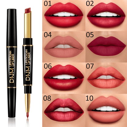 ⏰🔥Beperkte tijd⏰Koop 1 krijg 1 gratis als je vandaag bestelt🔥2-in-1 waterdichte lippenstift en lip liner