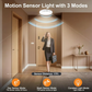 💡 Oplaadbare Bewegingssensor Plafondlamp – Draadloos, Magnetisch & Eenvoudig te Plaatsen ✨