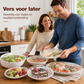 🔥 50% KORTING! Rekbare Voedselhoezen – Voor Kommen, Borden & Restjes 🍽️✨