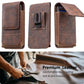 📱Riem Telefoonhouder met Magnetische Sluiting – Stevig Smartphone Holster met Clip, Riemlus & Kaartvak