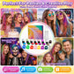 🌈 12-Kleuren Tijdelijke Haarkrijtset – Met Applicator | Snel Kleur in je Haar Zonder Permanente Verandering ✨ NL