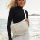 🎉Hete verkoop - 50% UITVERKOOP😍Designer Directe Verkoop👜Vrouwen Mode Effen Kleur Nylon Crossbody Hobo Tas
