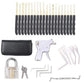 Praktische set voor lockpicking