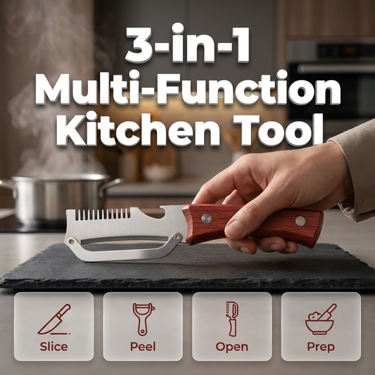 Multifunctionele 3-in-1 Keukenhulp