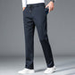 Heren Stretch IJs Zijden Casual Rechte Broek