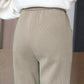 Dames Hoge Taille Warme Nep Fleece-gevoerde Broeken