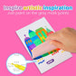 20-delige set DIY Regenboog Kras Kerst Schilderij