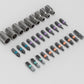🔧 24-in-1 ratelschroevendraaier – compact en draagbaar, magnetisch ontwerp, 24 bits, van aluminium ✨