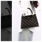 Luxe dameshandtas met 3 compartimenten en schouderband