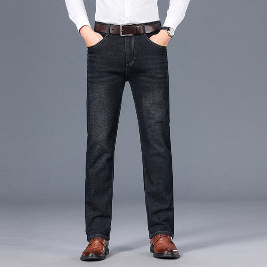 Stretch Jeans met Rechte Pasvorm voor Heren