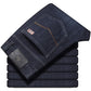 Stretch Jeans met Rechte Pasvorm voor Heren