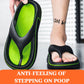 Comfortabele zomer teenslippers met dikke zolen