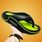 Comfortabele zomer teenslippers met dikke zolen