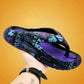 Comfortabele zomer teenslippers met dikke zolen