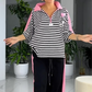 🌴Zomerspecials💗 Trendy gestreepte top en broek voor dames (set van 2)