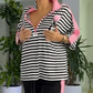 🌴Zomerspecials💗 Trendy gestreepte top en broek voor dames (set van 2)