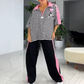 🌴Zomerspecials💗 Trendy gestreepte top en broek voor dames (set van 2)