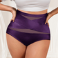 Plusmaat Hooggesnoerde Cross Tummy Control Slip
