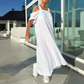 🌺Casual Maxi Cold-shoulderjurk voor Dames👗