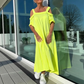 🌺Casual Maxi Cold-shoulderjurk voor Dames👗