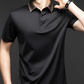 ❄️Heren Casual Zakelijk Korte Mouw Kapsel T-shirt