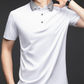 ❄️Heren Casual Zakelijk Korte Mouw Kapsel T-shirt