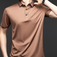 ❄️Heren Casual Zakelijk Korte Mouw Kapsel T-shirt