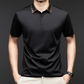 ❄️Heren Casual Zakelijk Korte Mouw Kapsel T-shirt