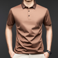 ❄️Heren Casual Zakelijk Korte Mouw Kapsel T-shirt