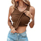 🔥Hot Sale 50% UIT🔥Geribbelde tanktop voor dames met plankbeha
