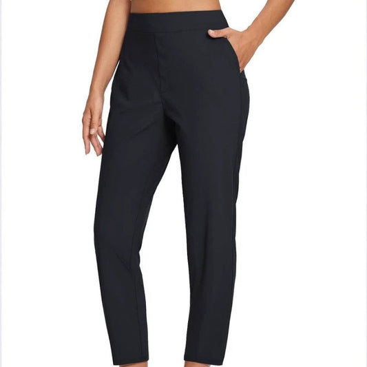 🔥⏳BEPERKTE AANBIEDING 51% KORTING🌞Dames hoge taille broek met ritszakken 👖 – 4-way stretch, buikcontrole, ademend en snel droog, 6 kleuren, S-3XL