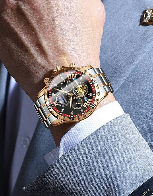 ⌚💧 Zwitsers Gloednieuwe Waterdichte Automatische Mechanische Horloges