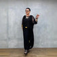 Dames set: mouwloze jurk met cover-up