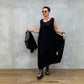 Dames set: mouwloze jurk met cover-up