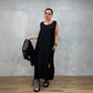 Dames set: mouwloze jurk met cover-up