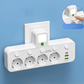 ⚡ 50% KORTING🔥Slimme stekkerdoos met USB-poorten