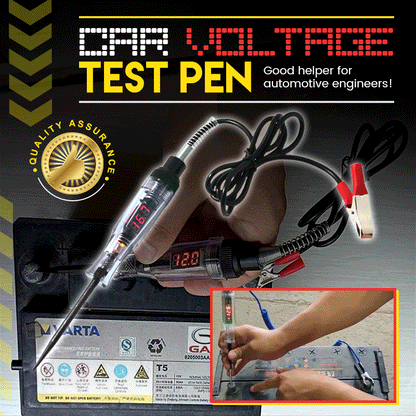 ⚡ Multifunctionele 6–24V Auto Circuit Tester – Snel Kortsluiting & Lekdetectie!
