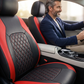 🚗9-delige set lederen autostoelhoezen – universele pasvorm, ademend en gemakkelijk schoon te maken voor een perfect interieur