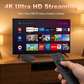 4K Android TV Box met 2.4G/5G WiFi en BT 5.0