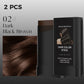 🔥 Waterdichte Haar- & Baardvullerpen – Directe Grijsbedekking, Kamapplicator – Waterdicht & Langdurig – 20g – Zwart, Donkerbruin of Bruin! 💇‍♂️✨