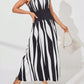 👗50% KORTING Gestreepte spaghetti bandjes jurk, slank & luchtig