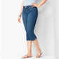 ☀️ Luchtige Denim Capri voor Dames – Middelhoge Taille & Elegante Pasvorm 🌿