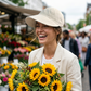 🎁✨Elegante opvouwbare zonnehoed voor dames met UPF 50+ – Brede katoenen buckethoed met nekflap en verstelbare band 🌞 | Inpakbaar, ademend en strandklaar