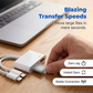 📱 Stop met het zoeken naar de juiste adapter! Deze 5-in-1 kaartlezer met Type-C en Lightning leest álles – SD, TF, USB – tot 1TB, zonder driver, zonder gedoe.